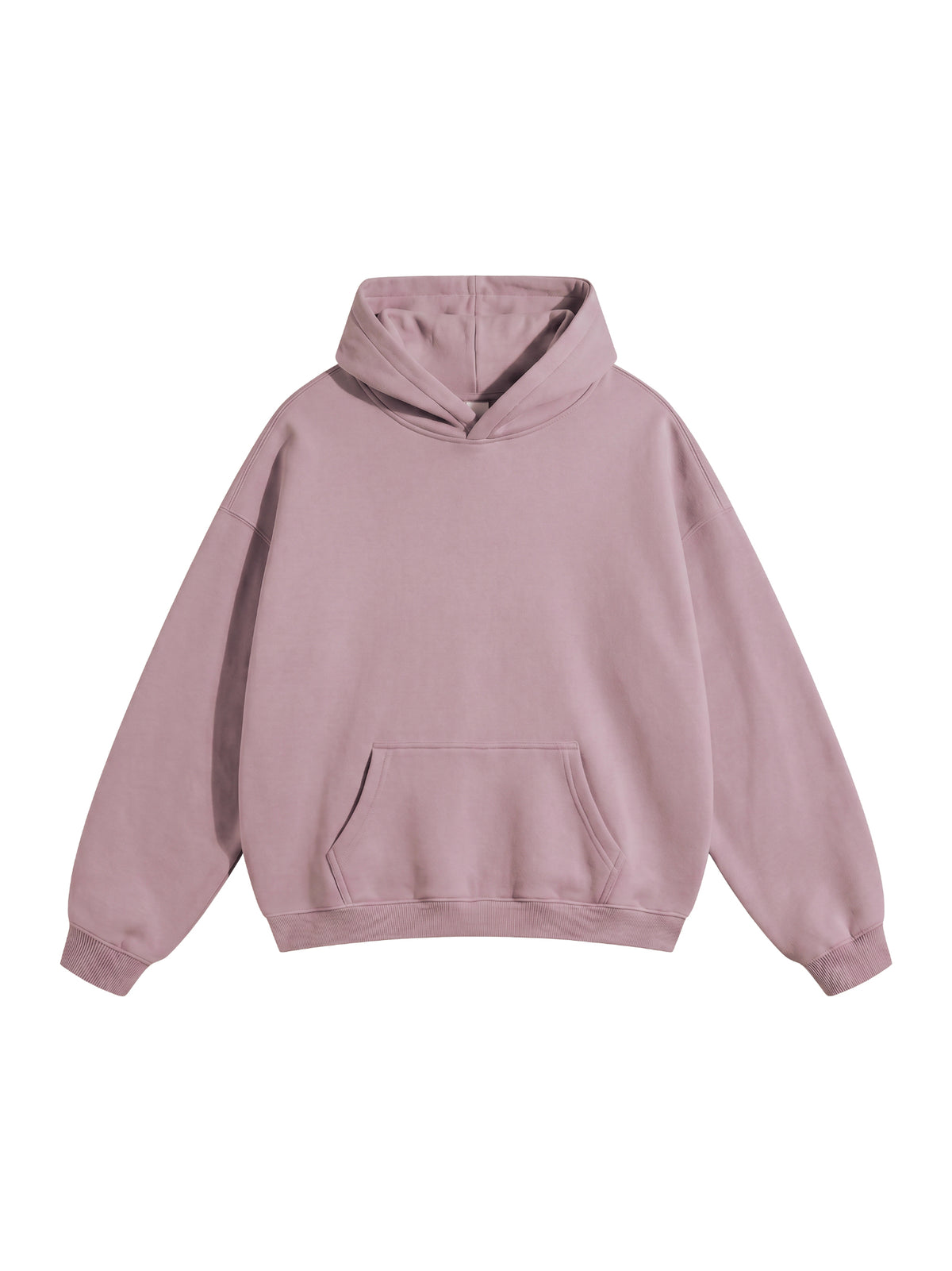Dark Purple Oversize Fleeced Hoodie